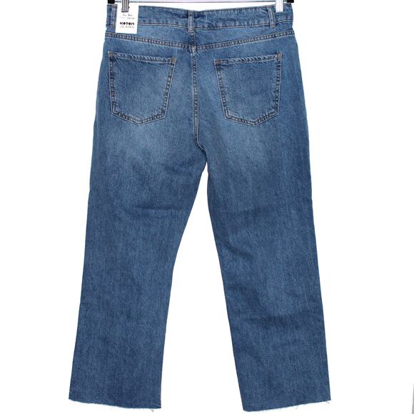 KOTON Eve Jean Pant Indigo Size 32 / 32 NWT - Picture 3 of 7